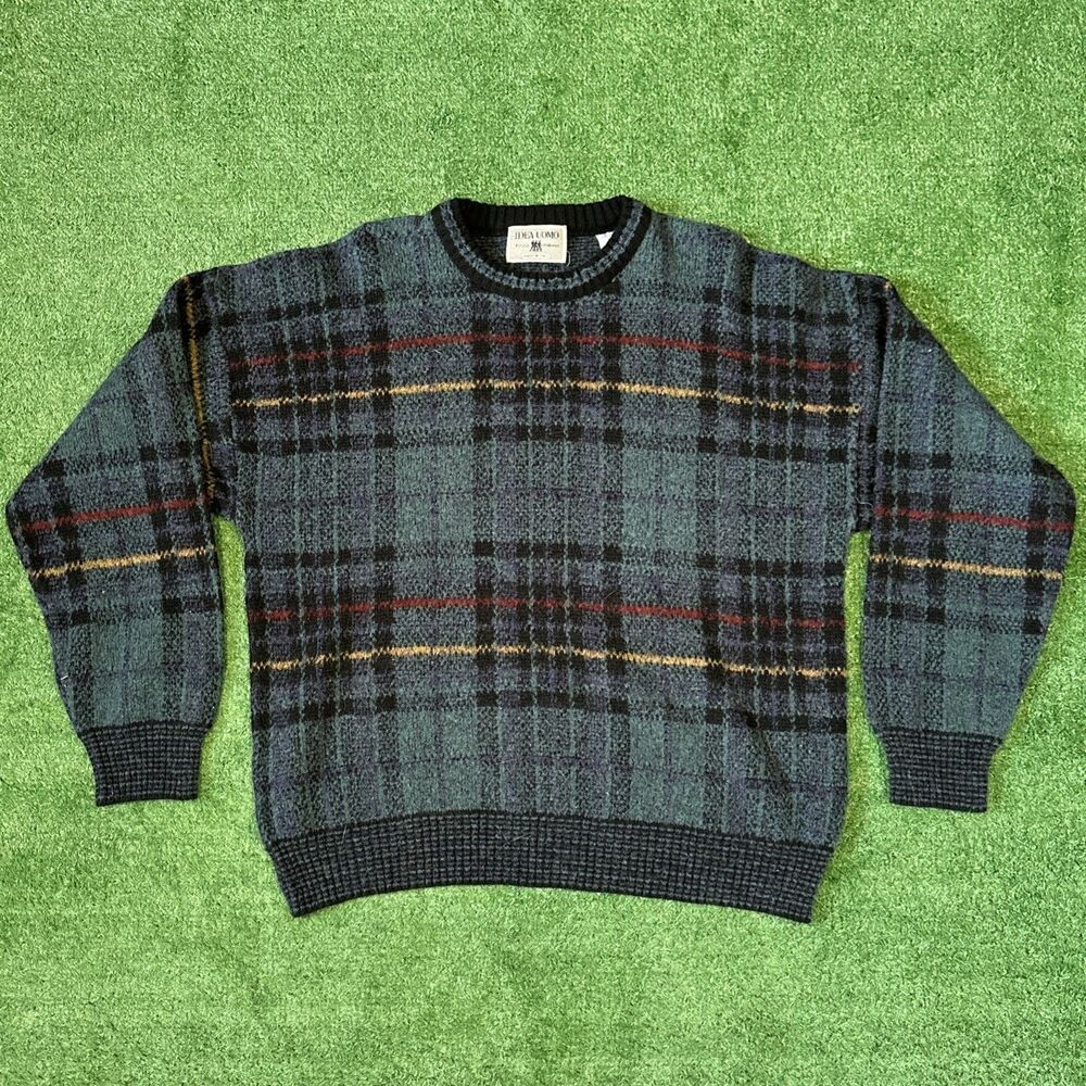 Vintage Idea Uomo Sweater Mens Large Hip Hop 3D Wool Acrylic Blend Made In Italy